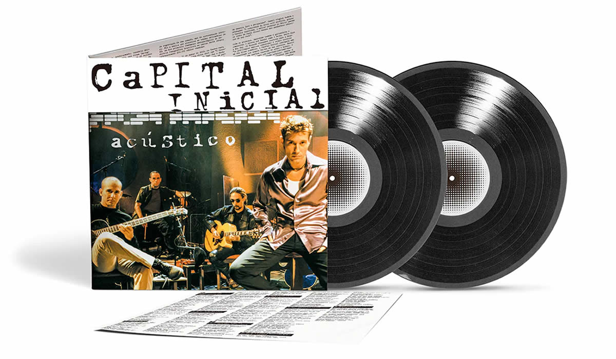 Álbum Acústico do Capital Inicial é lançado em vinil pela primeira vez